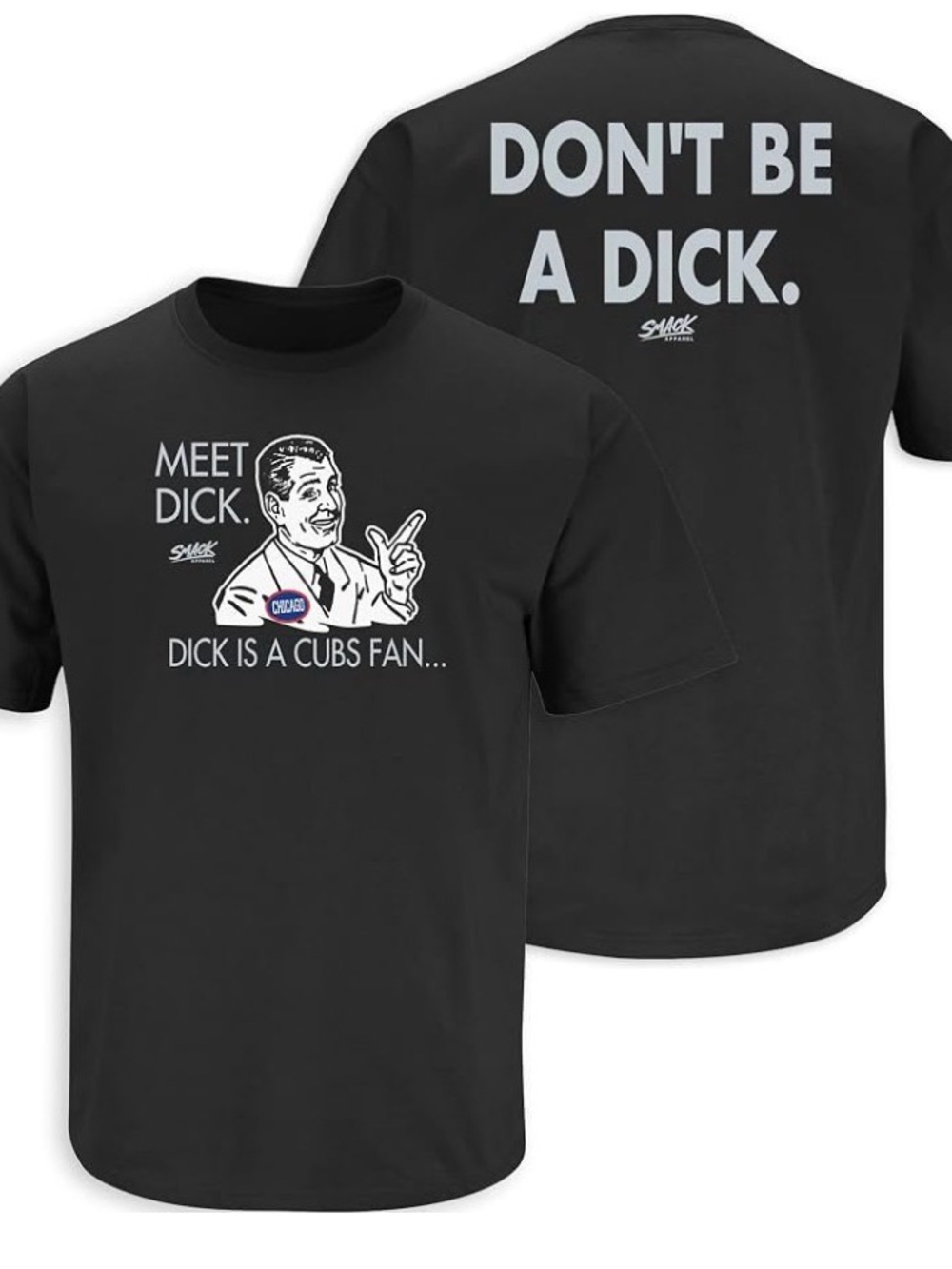 Gildan Black CHICAGO Baseball Graphic Tee (White Sox fans)